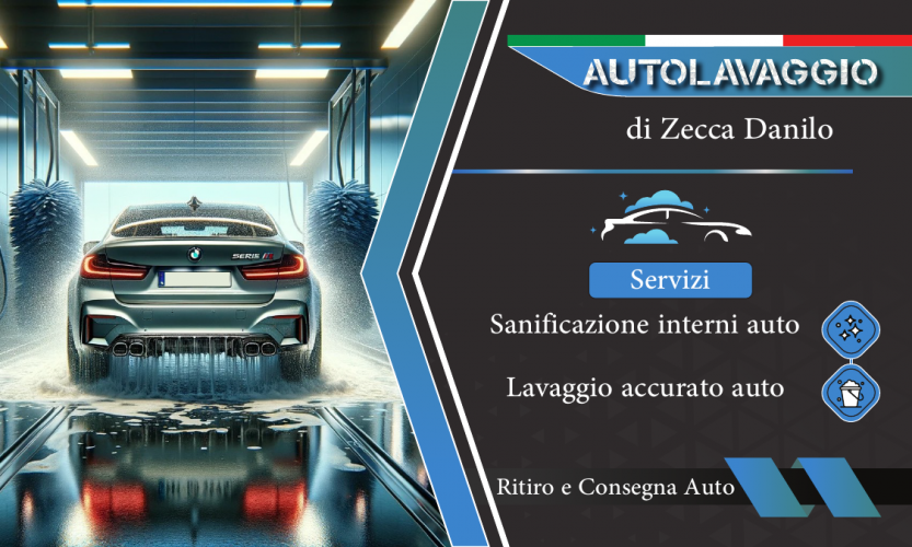 Autolavaggio Zecca Danilo - Biglietto da Visita screenshot 1