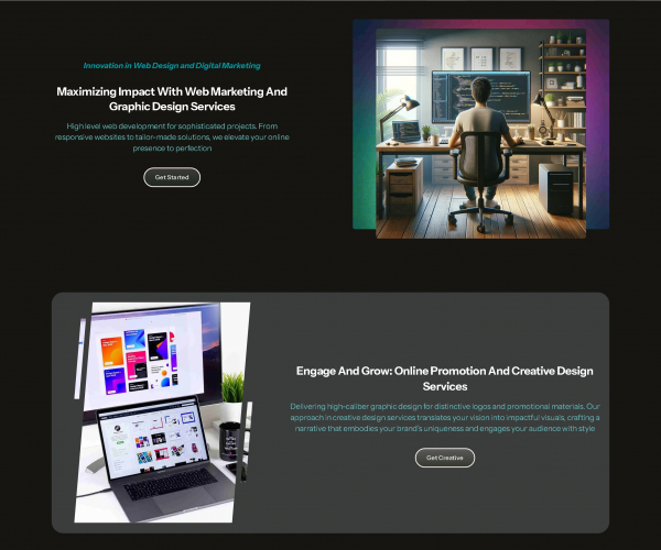 Sabriel Agency - Sito Web Prima Versione screenshot 3