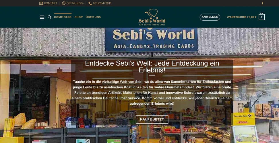 Sebi's World - E-Commerce Asia Candys Trading Cards screenshot 4