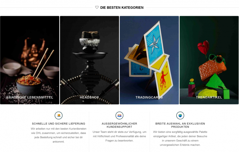 Sebi's World - E-Commerce Asia Candys Trading Cards screenshot 1