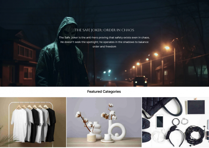 The Safe Joker - E-Commerce Arte e Merchandising screenshot 3