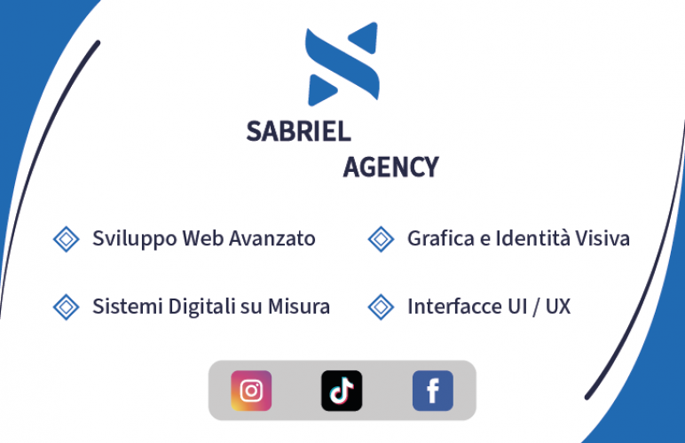 Sabriel Agency - Biglietto da Visita screenshot 2