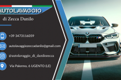 Autolavaggio Zecca Danilo - Biglietto da Visita