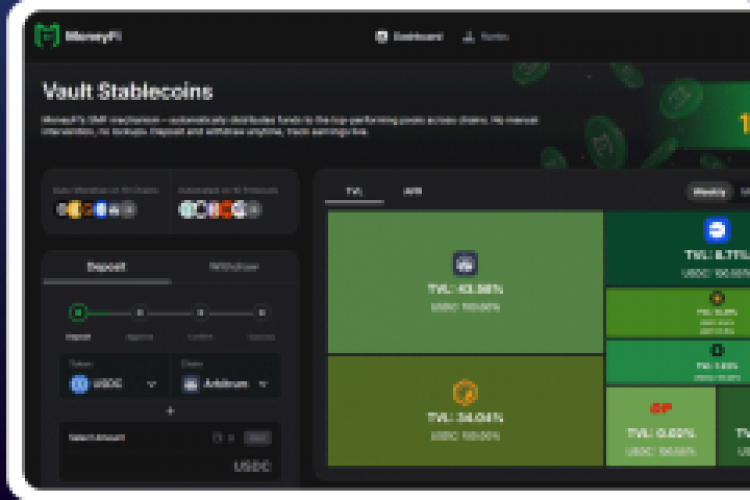 MoneyFi – Decentralized Launchpad & Investment Platform screenshot 1