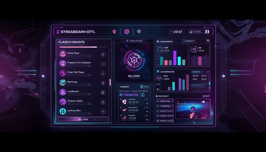 Gamified OTT Platform — Interactive Streaming with QA Automation screenshot 1