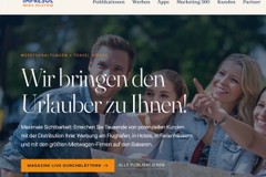 Trilingual publishing and media website for Impresol