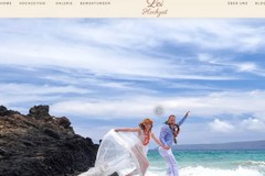 Bilingual wedding planning website for Ancient Hawaiian Weddings