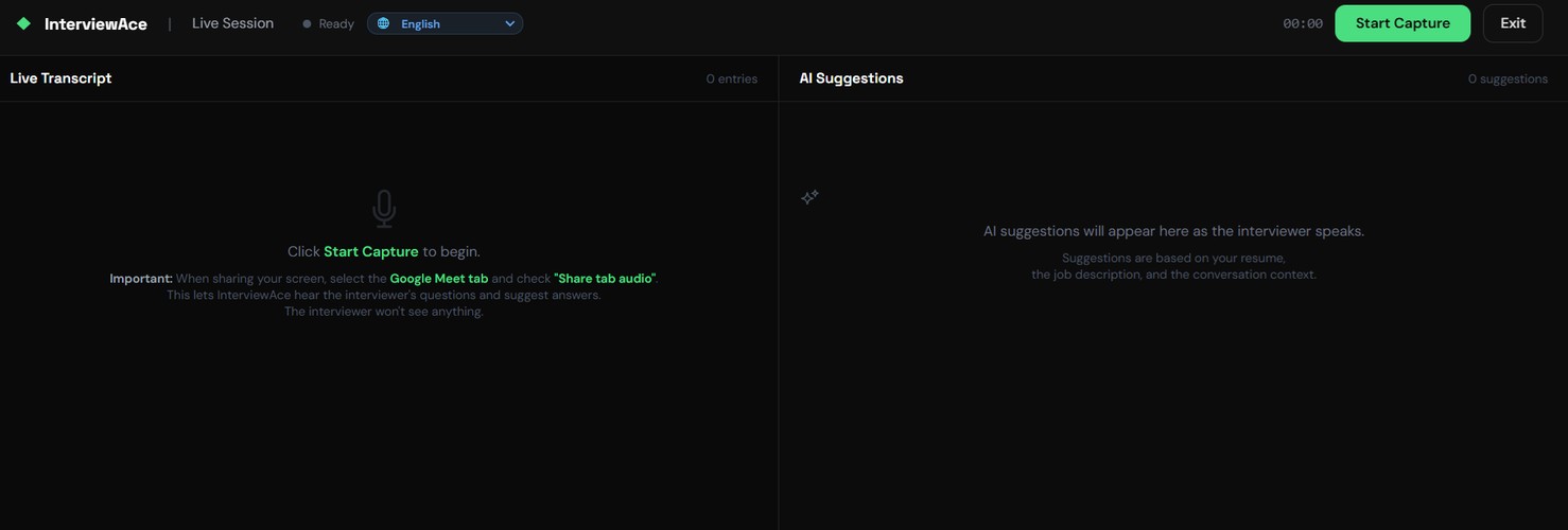 InterviewAce screenshot 1