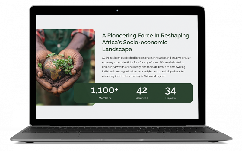Circular South Africa (ACEN) Website Design and Build screenshot 1