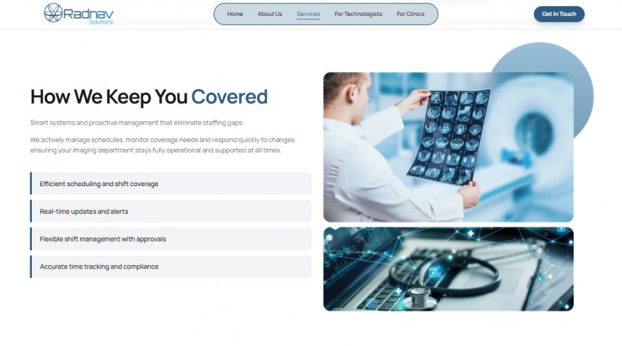 RADNAV SOLUTIONS screenshot 1
