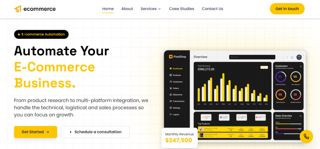 The Conversion-Focused Digital Home: E-Commerce screenshot 3
