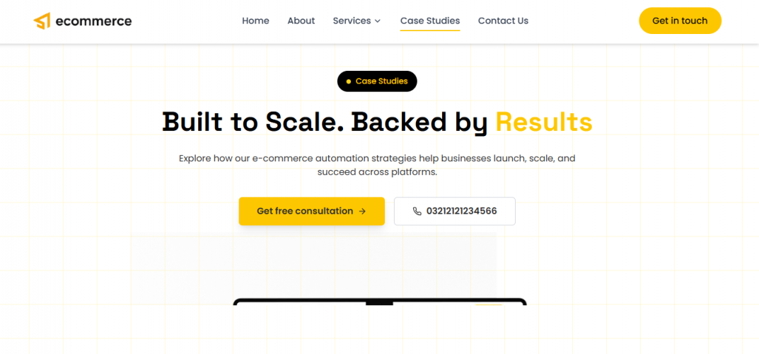 The Conversion-Focused Digital Home: E-Commerce screenshot 1