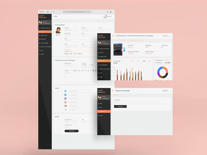 Packt Online book eShop UI UX design screenshot 2