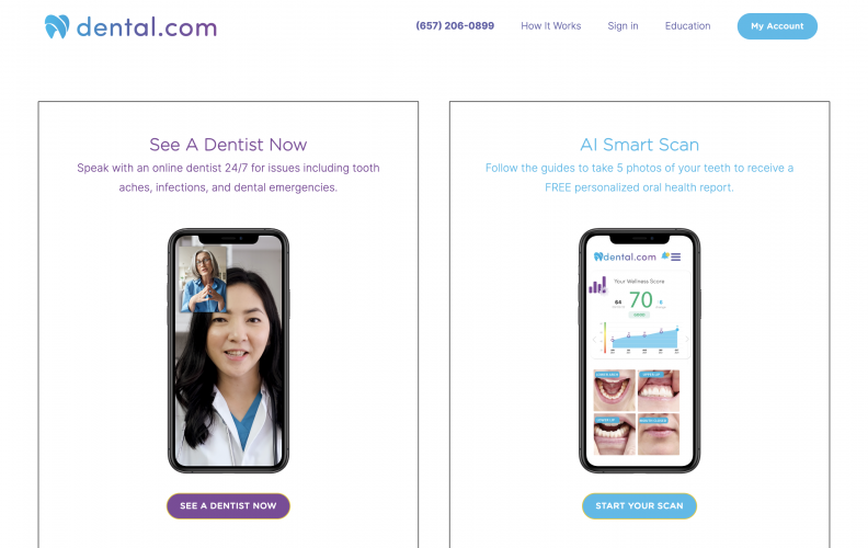 Patient-Centric Tele-Dentistry Application screenshot 1