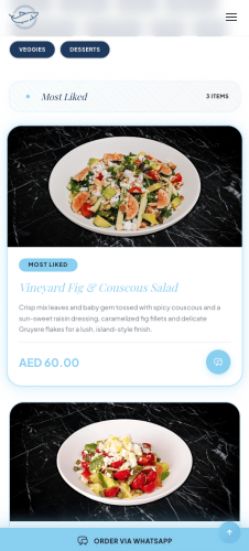 Tonos Greek Restaurant – Next.js Website with Online Reservations, Menu & WhatsApp Ordering screenshot 2