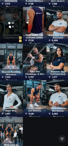 ThriveFit DXB – Social Media Management & Reels Production for Premium Dubai Personal Training Brand screenshot 3