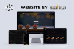 Mizu Restaurant – Premium Japanese Sushi Website with Omakase Reservations, Menu & WhatsApp Ordering