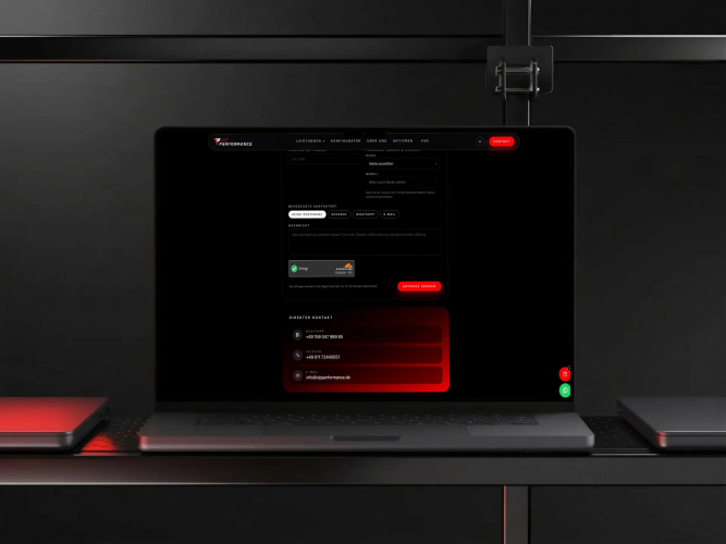 Vip Performance Website Redesign screenshot 5