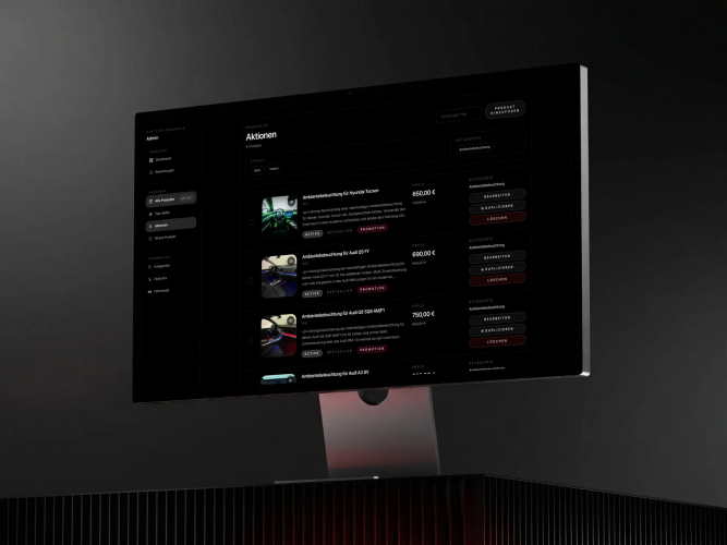 Vip Performance Website Redesign screenshot 2