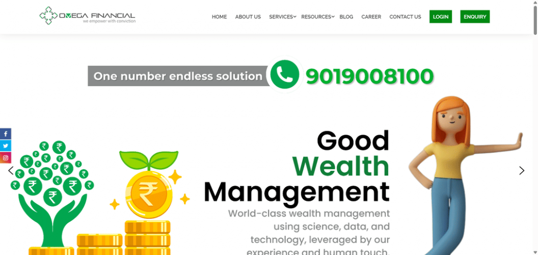 High-Performance Website for Leading Finance Company screenshot 1