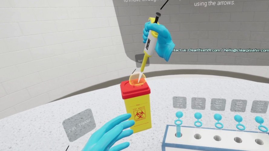 PipetteSim™ | VR Micropipette Training screenshot 5