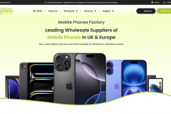 Mobile Phones Factory – High-Volume Wholesale Platform & Inventory System