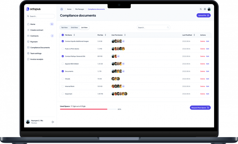 Cloud-based Document Management Software screenshot 1