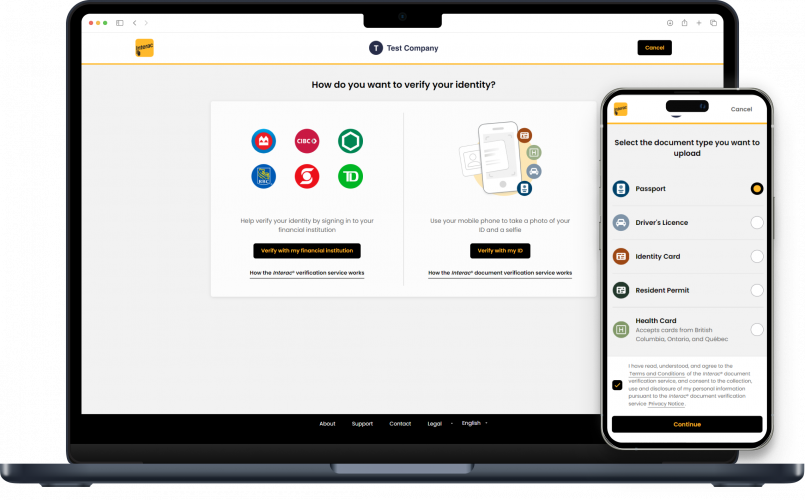 Secure Digital Document Verification Service screenshot 1