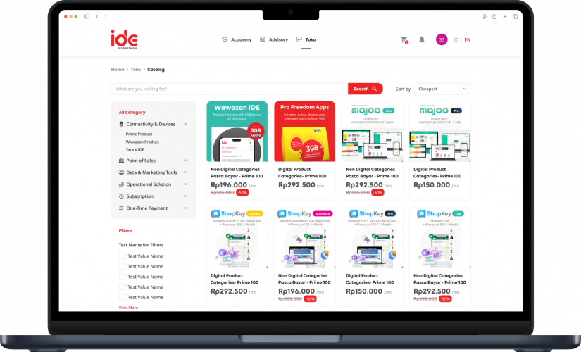 Legacy Modernization of a Marketplace for Telco screenshot 1