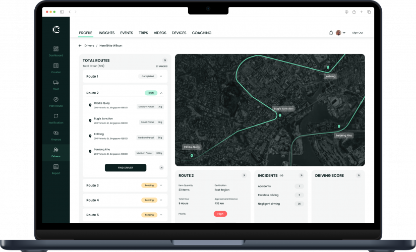 Telematics Fleet Management Software screenshot 1