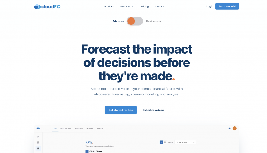 CloudFO screenshot 1