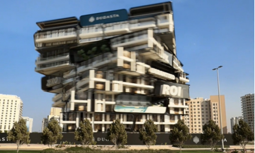 We blend CGI & Storytelling  HAUT CGI video production Dubai Clients Campaigns Process Insights Contact Terra Tower by Dugasta screenshot 1