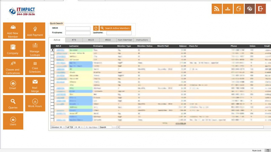 Labor Union Dues and Membership Management System screenshot 2