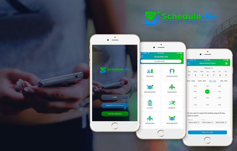 Appointment Mobile App Development screenshot 1