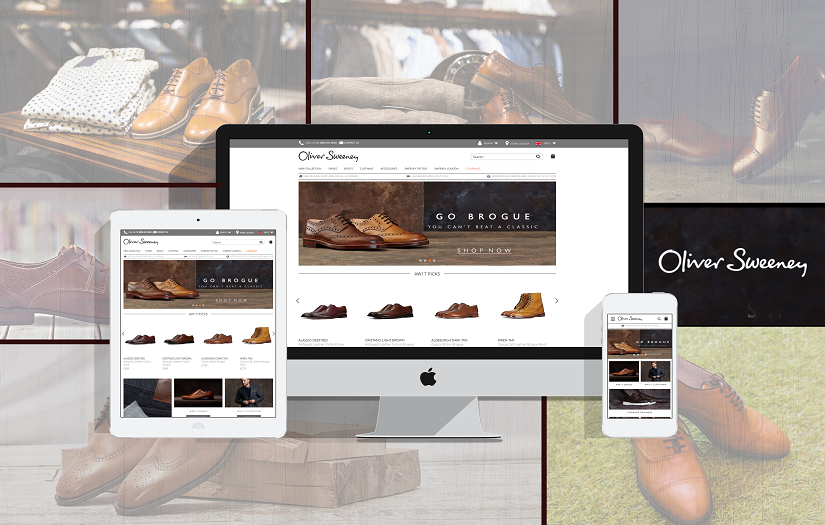 E-commerce Website Development - Oliver Sweeney screenshot 1