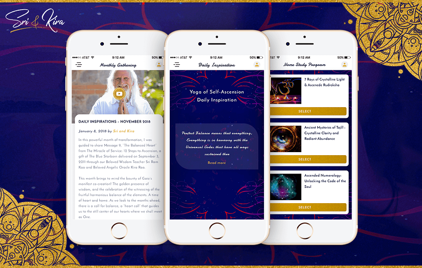 Spiritual Mastery Mobile App Development screenshot 1