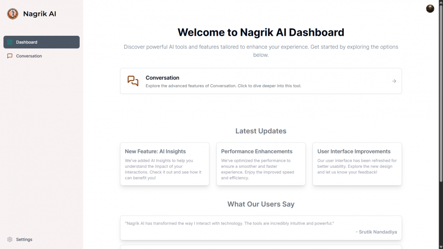 Nagrik AI – Civic Intelligence & Regulatory Assistant screenshot 1