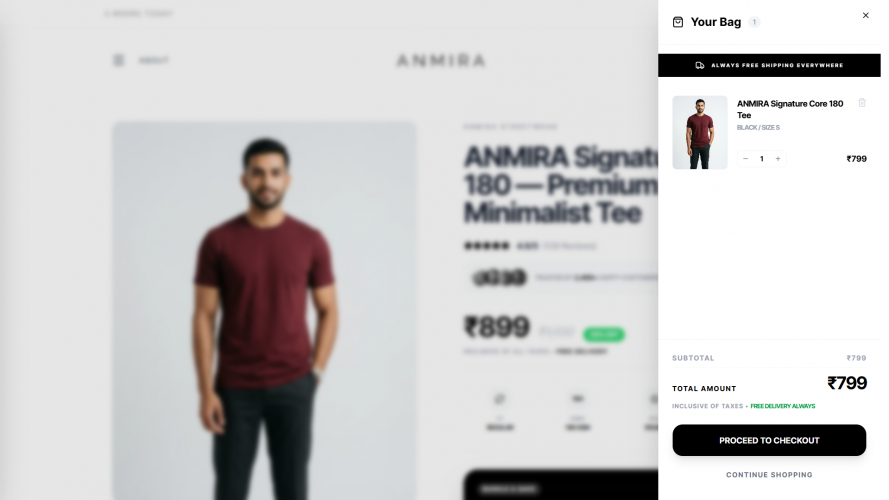 Anmira – Premium High-Conversion E-commerce Storefront screenshot 2