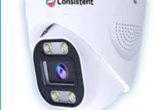 Consistent 4MP Colored CCTV CAMERA 4MP DOME-WARM (CTCMIDW4MP), Home Security Colored Weather Proof | Full HD 1080Px with Night Vision, 3 Axis Levels