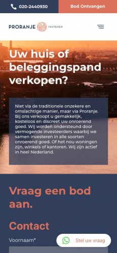 ProRanje — Nationwide Property Buyer Platform with 30+ Landing Pages screenshot 1