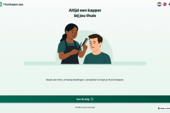 Thuiskapper (Kutr) — Cross-Platform Home Hairdresser Booking App