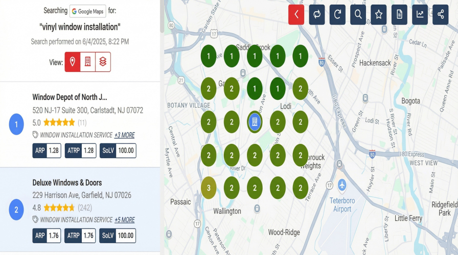 Monthly Local SEO for Deluxe Windows & Doors screenshot 1
