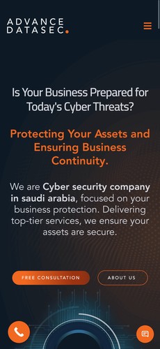 Advance Datasec Cybersecurity Website Development screenshot 4