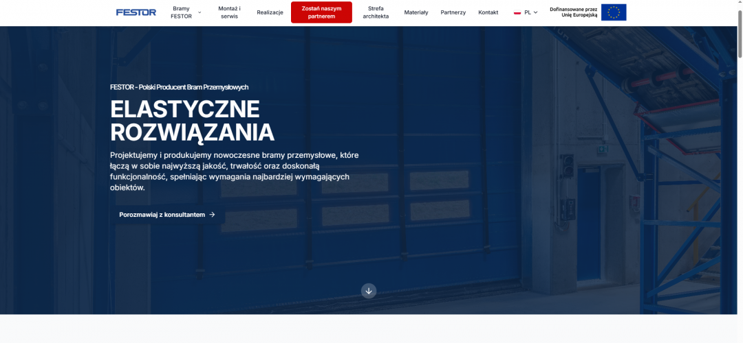 Festor.pl - health product premium e-shop screenshot 1