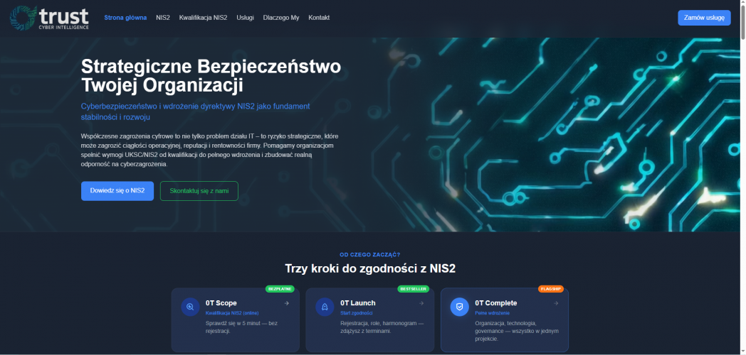 Security first - 0trust.tech screenshot 2