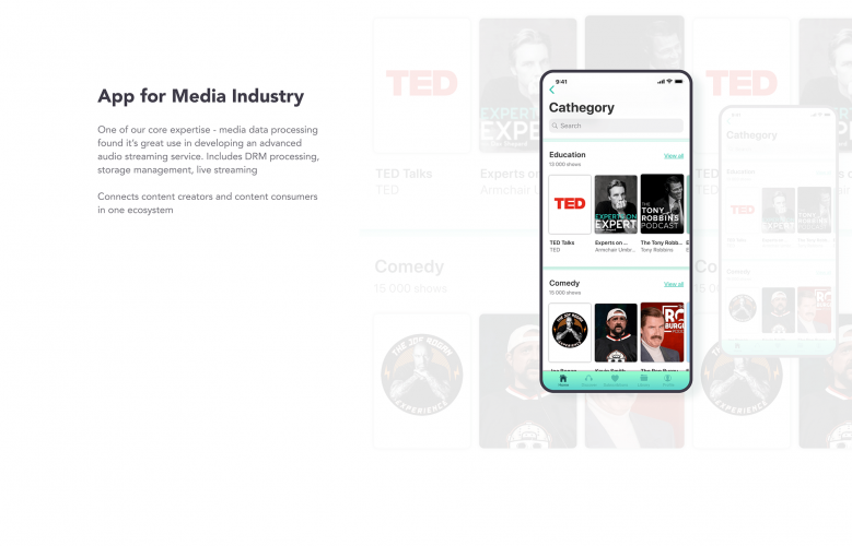 Audio Streaming App screenshot 1