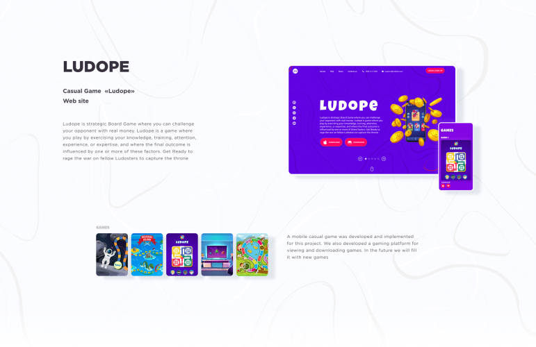 Casual Game Website screenshot 4