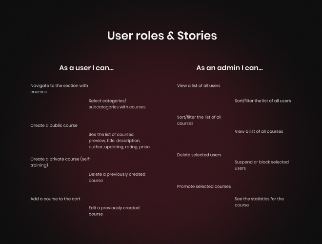 E-Learning Platform screenshot 1
