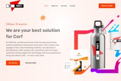 Landing Page for VicPrints