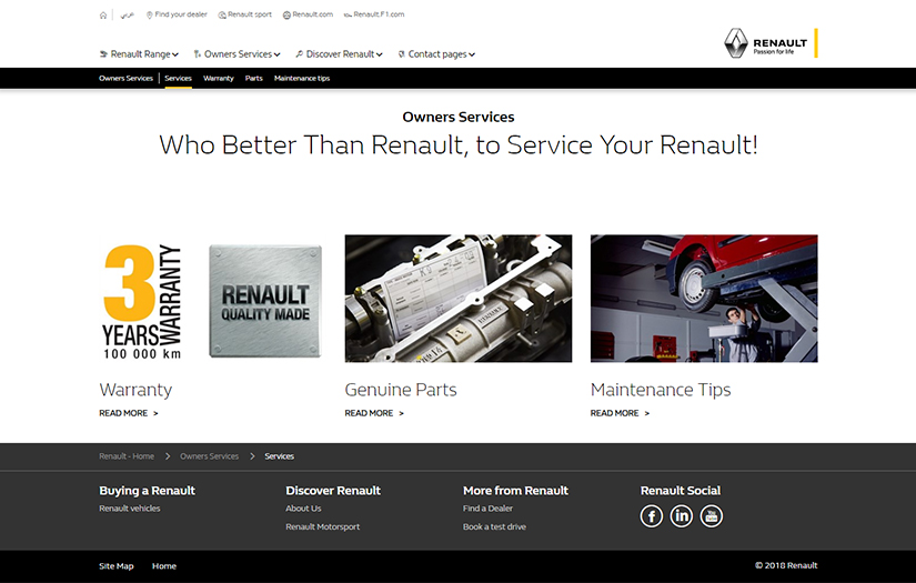 Renault screenshot 3
